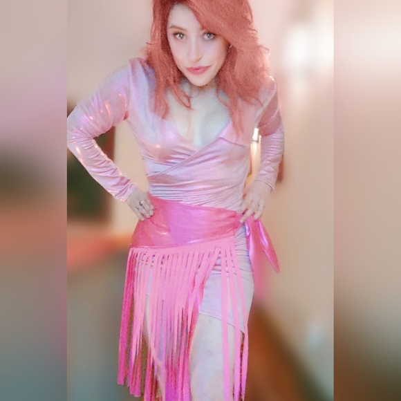 Jem Costume Jem & the Holograms cosplay, handmade, size s/m OOAK - Picture 4 of 6